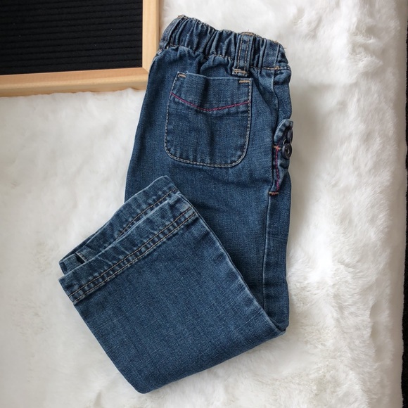 Old Navy girls button jeans size 2 - Picture 3 of 3